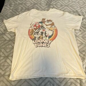 White Looney Tunes T-shirt